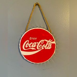 Coca Cola Bottle Cap Wall Hanging